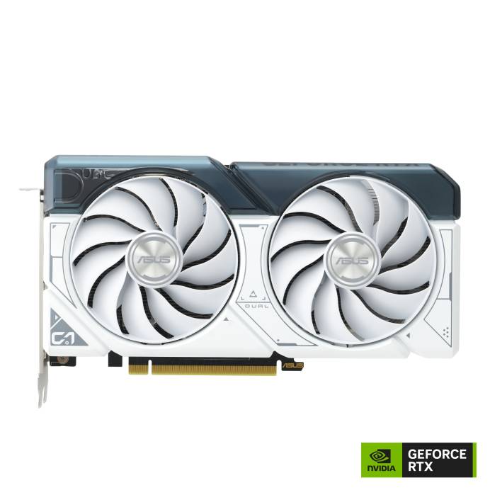 Tarjetas de Video ASUS DUAL-RTX4060-O8G-EVO-WHITE